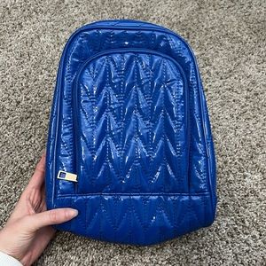Mini Bright Blue Purse Backpack